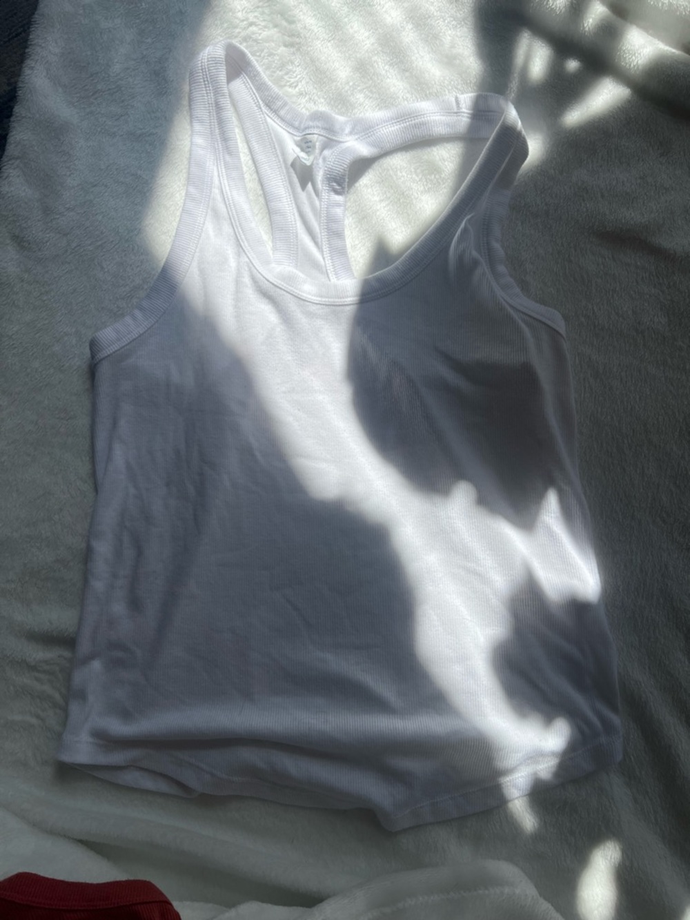 Set or Two Tall Racerback Ultralite Tank Tops - Picture 3 of 5